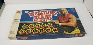 Wwf Wrestling Stars Board Game 1985 - Milton Bradley - Complete - Ages 8 - 14