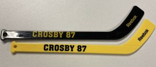 Sidney Crosby Pittsburgh Penguins Souvenir Hockey Sticks Reebok Number 87