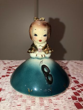 Vintage Josef Originals Mushroom Girl Doll Of The Month— October