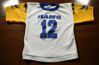 Vintage 80s 90s Los Angeles Rams Hutch Youth Jersey Nfl Football L.  A.  Kids