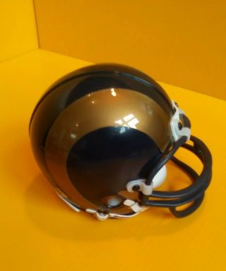 St.  Louis / Los Angeles Rams Riddell Mini Nfl Football Helmet 3 5/8 Good Shape