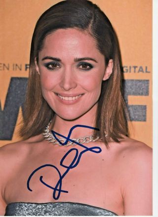 Rose Byrne Hand Signed Photo With