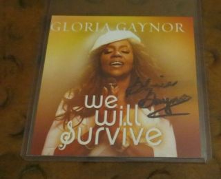Gloria Gaynor Singer Signed Autographed Photo I Will Survive
