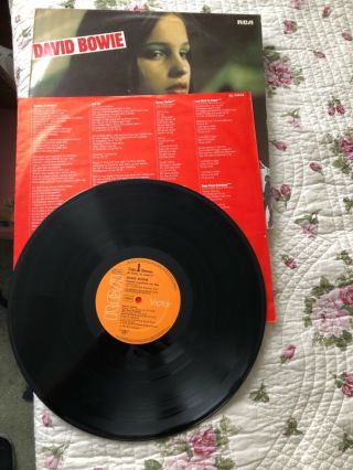 David Bowie Record Album Soundtrack Christiane F 1981 Rca Bl - 43606 - A Ex Cond
