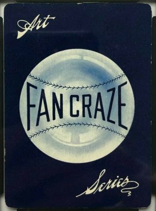 1906 Fan Craze A.  L.  BILLY KEELER (HOF) YORK HIGHLANDERS SGC GRADED 7 4