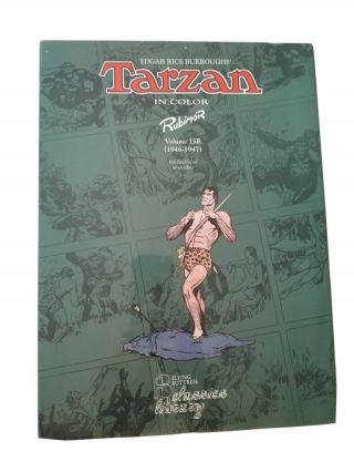 Tarzan In Color Vol 15b Rubimor 1946 - 1947 Nbm Comic Strips - Rare