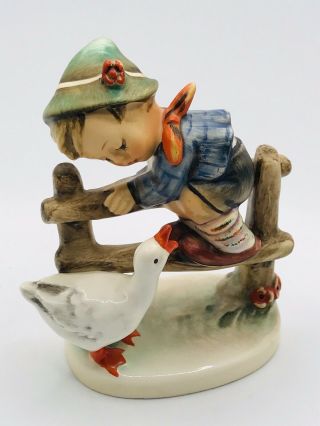Vintage Hummel Goebel Barnyard Hero 195 2/0 Porcelain Figurine Tmk 4 1964 - 1972