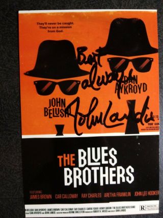 John Landis Authentic Hand Signed Autograph 4x6 Photo - The Blues Brothers