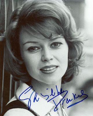 10x8 Gabrielle Drake Hand Signed Photo With