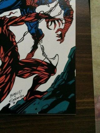 SPIDERMAN 361,  362,  363 1ST 2ND AND 3RD APPEARANCE OF CARNAGE IN TIME FOR 6
