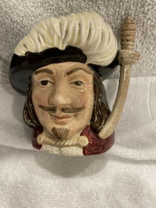 Royal Doulton Toby Mug Porthos One Of The Three Musketeers 1955 D6453