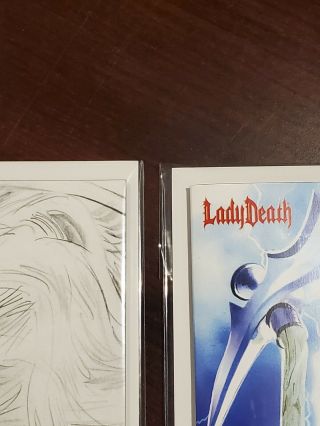 Lady Death Treacherous Infamy - Mike Mayhew Ultimate Set - Legend Noir Naughty 6