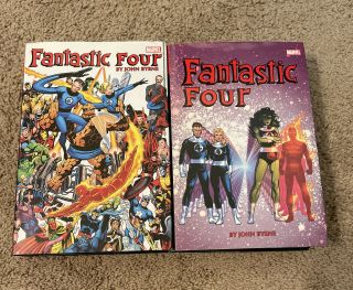 Fantastic Four By John Byrne Omnibus Vol 1 & 2 1st Print Oop Marvel Comics Hc