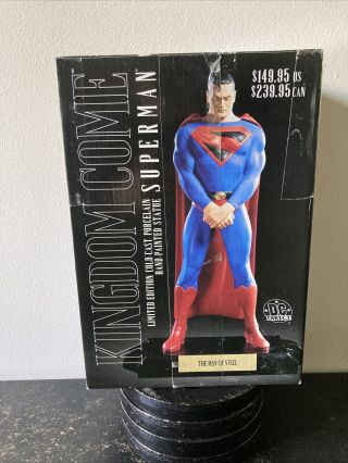 Dc 2001 Man Of Steel Direct Superman Alex Ross Kingdom Come Statue 0054/3000