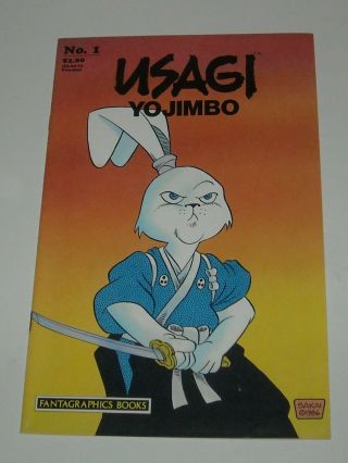 Usagi Yojimbo 1 Fantagraphics Books July 1987 First Printing Stan Sakai Comic