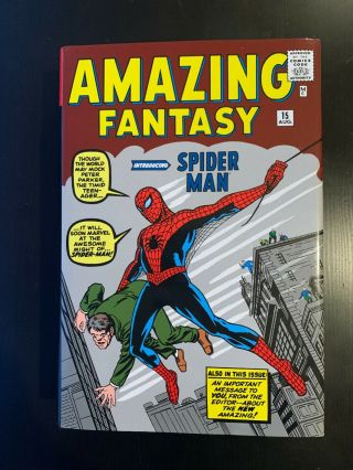 The Spider - Man Omnibus Vol 1 Lee Ditko Oop Marvel Comics Spiderman
