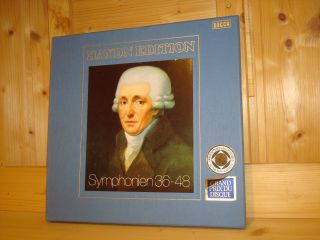 Haydn Edition Vol.  3 Symphonies 36 - 48 Dorati Decca 6 Lp Linen Box Blue Label
