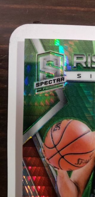 2018 Spectra Rising Stars Trae Young Neon Green Auto/49 2