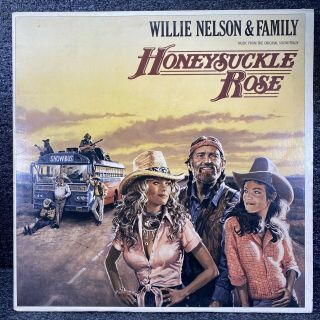 Willie Nelson,  Honeysuckle Rose Soundtrack,  1980 Gatefold 2 Lps