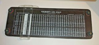Log Scale Computor - Scribner 