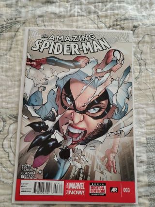 The Spider - man (2014) 1 - 6.  (First Appearance Of Silk) 5