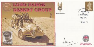 Long Range Desert Group Sas Signed By Earl Jellicoe Dsc Ms Commando Sas