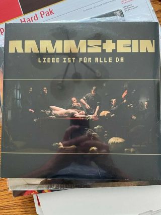 Rammstein Liebe Ist Fur Alle Da Vinyl Record Lp Industrial Metal