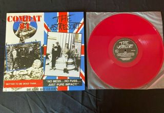 Combat 84,  The Last Resort Death Or Glory Vinyl Lp Reissue Punk Oi Skinhead