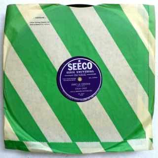 Celia Cruz Con La Sonora Matancera Dime La Verdad Vg,  B/w Mint– B - Side G 1815