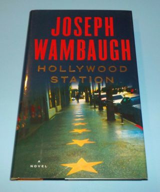 Joseph Wambaugh Signed Autographed Book Hollywood Station