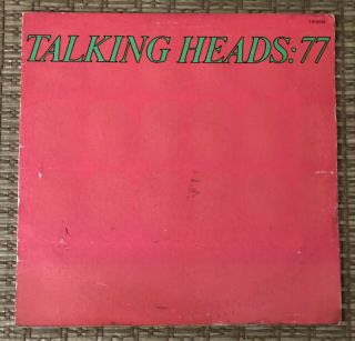 Vinyl Vintage Talking Heads 77 Sire Psycho Killer Qu’est - Ce Que C’est?