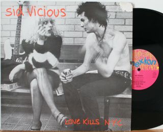 Sid Vicious Love Kills N.  Y.  C.  Lp (more Chaos 788020,  Belgium) Vg,  Vinyl