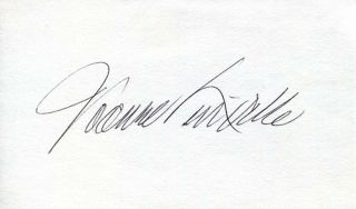 Joanne Linville Star Trek Twilight Zone A Star Is Born Signed Autograph
