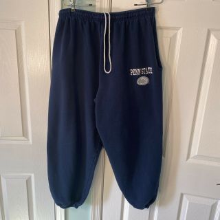 Ncaa Penn State University Nittany Lions Blue Sweatpants Joggers Size Xl