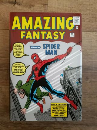 Spider - Man Omnibus Vol 1 (2016,  1st Print) Lee Ditko