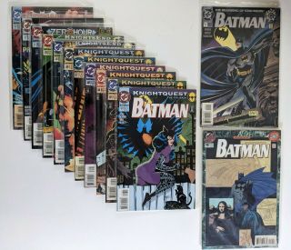 Batman Vol 1,  Issues 514 - 633 Plus Annuals For Stanley7972