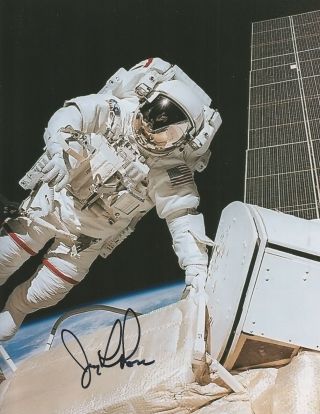 Nasa Space Shuttle Astronaut Jerry Ross Hand Signed Photo Uacc Dealer With