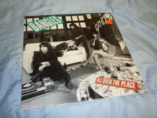 Bangles All Over The Place 1984 Columbia Vinyl Lp With Price Sticker