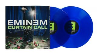 Eminem - Curtain Call The Hits Target Exclusive Blue Vinyl 12 " 2lp Record Set