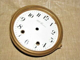 Antique Seth Thomas Mantle Clock Dial And Bezel
