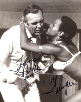 007 James Bond Movie Diamonds Are Forever Photo Signed By Trina Parks As Thumper