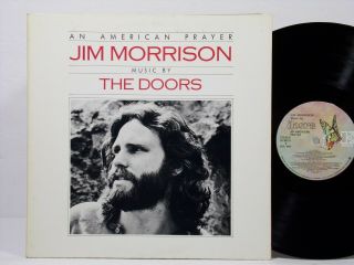 Jim Morrison Doors An American Prayer 1978 Lp Vinyl ♪hear♪ Elektra 5e - 502 Insert