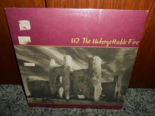 U2 The Unforgettable Fire 1984 Island Records Lp