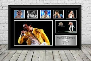 Queen Freddie Mercury Autographed Signed Photo Print Poster Memorabilia