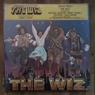 The Wiz Soundtrack Lp Motown Diana Ross/michael Jackson/quincy Jones New/sealed