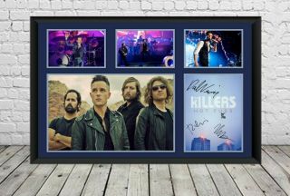 The Killers Signed Photo Poster Print Autographed Rock Music Memorabilia