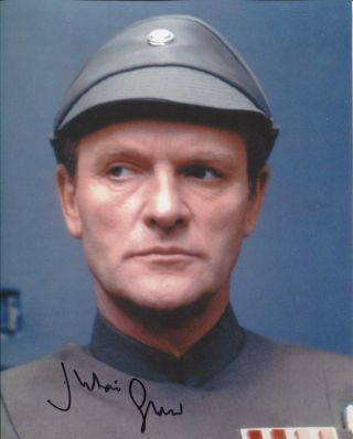 Star Wars 8x10 Photo Signed By Julian Glover As General Veers Image No2