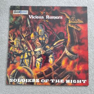 Vicious Rumors Soldiers Of The Night Vinyl Lp Record