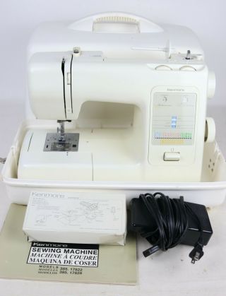 Sears Kenmore 385.  17828490 (17828) Portable Sewing Machine,  -