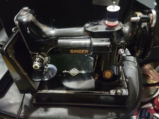 1951 Singer 221 Centennial Edition With Case Machine With